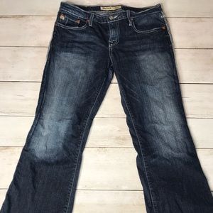 Big Star Maddie mid rise size 29 distressed jeans